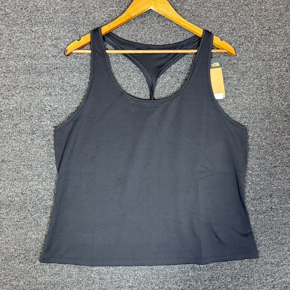 NWT North Face Black Racerback Twist Tank, Women’s XXL 3X